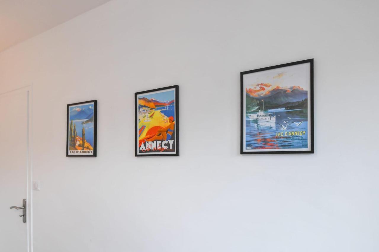 Nice Apartment With Balcony Very Close To The City Center Annecy Eksteriør billede